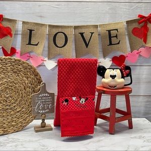 Valentine’s Day Handmade Kitchen Towel